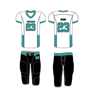 Ensembles d'uniformes de football américain haut de gamme dernière arrivée respirants et grande taille avec des techniques imprimées de prix - Product Image 6