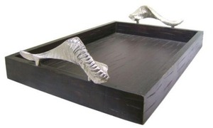 Plateau de service en corne/os de taille personnalisée Table basse artisanale Technologie indienne Décoration intérieure unique - Product Image 4