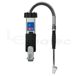 Metal Mobile Tire Inflator Pressure Gun Heavy Duty Digital Tyre Inflator With Gauge