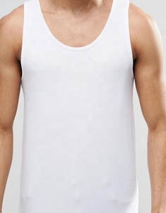 Custom Made 100% Cotton Knitted <b>Men's</b> Fitness Tank Tops Breathable Quick Dry Eco-Friendly Streetwear with Embroidery Decoration - Product Image 6