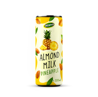 Premium kwaliteit voedingsmiddel amandelmelk drankmix vers fruit OEM private label service chocoladesmaak verrijkt met vitamine E voor volwassenen