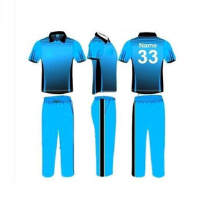 Blue color cricket jersey Clearance