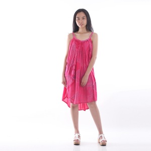 Pas cher Femmes Robes Sexy 100% Rayonne En Gros Personnalisé Bali Fabricant Resort Porter Robe Courte DR029-011R2 - Product Image 1