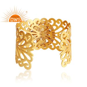 บุษราคัมโกเมนอัญมณีข้อมือผู้ผลิตเครื่องประดับอินเดีย18พันชุบทอง925เงินของผู้หญิงกำไลข้อมือเครื่องประดับ - Product Image 3