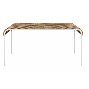 Juego de Muebles de Jardín VIET NAM OUTDOOR de 6 Plazas, 1 Banco y 4 Sillas - Juego de 3 - Fábrica BSCI, Madera de Teca Sólida Moderna, Apilable, No Plegable - Product Image 2