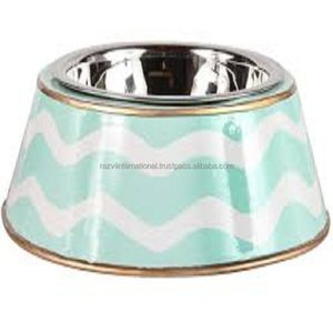 Modern Stainless Steel Waterproof Durable Pet Food <b>Bowl</b> XL Size 250ml 100ml 200ml 1.5L Capacity <b>Sticker</b> - Product Image 4