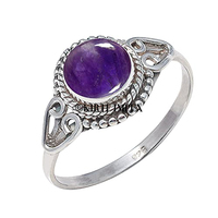 Cincin Batu Permata Buatan Tangan Berbagai Kristal Perhiasan Tumpuk Bahan Paduan Logam Grosir Reseller Utama Amerika Gaya Bohemian