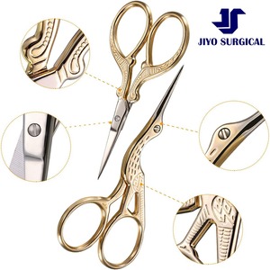 A+Quality Stainless Steel Vintage <b>Scissors</b> <b>Sewing</b> Fabric Cutter Embroidery Tailor Thread by Jiyo Surgical - Product Image 5