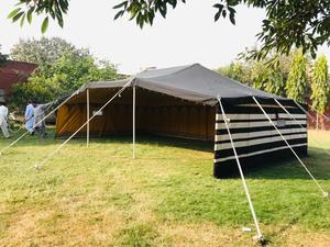 Tente de Camping en toile à rayures noires et blanches, rayures pour le marché du moyen-orient, livraison gratuite - Product Image 4