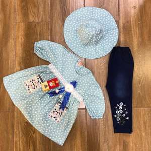 ชุดเดรสยาวถึงเข่าผ้าซาตินสำหรับเด็กผู้หญิงตัวเล็กอย่างเป็นทางการ - Product Image 5