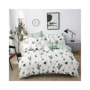 100% tela de poliéster colchón colcha fabricr ropa de cama de la tela de impresión - Product Image 1