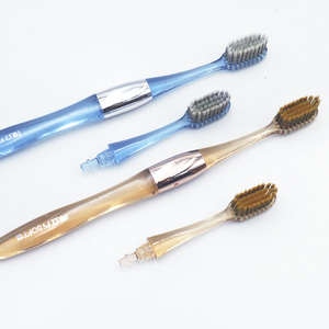 Offre spéciale Amazon <span class=keywords><strong>brosse</strong></span> à dents à poils souples tête <span class=keywords><strong>interchangeable</strong></span> <span class=keywords><strong>brosse</strong></span> à dents à domicile confort voyage support logo personnalisé - Product Image 1