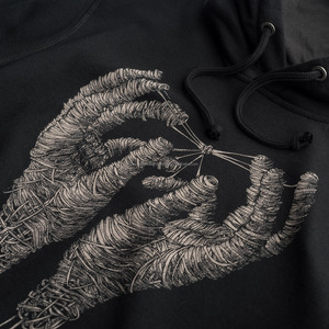 2025 venta al por mayor HIFH54 Diseña tu propio Jersey personalizado de algodón polar hombres casual Cool HOODIE - Product Image 5