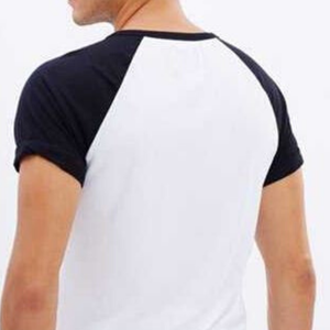 Vente en gros T-shirt de sport coupe ajustée Maillot uni élégant et respirant Manches Reglan Grande taille Design vierge - Product Image 4