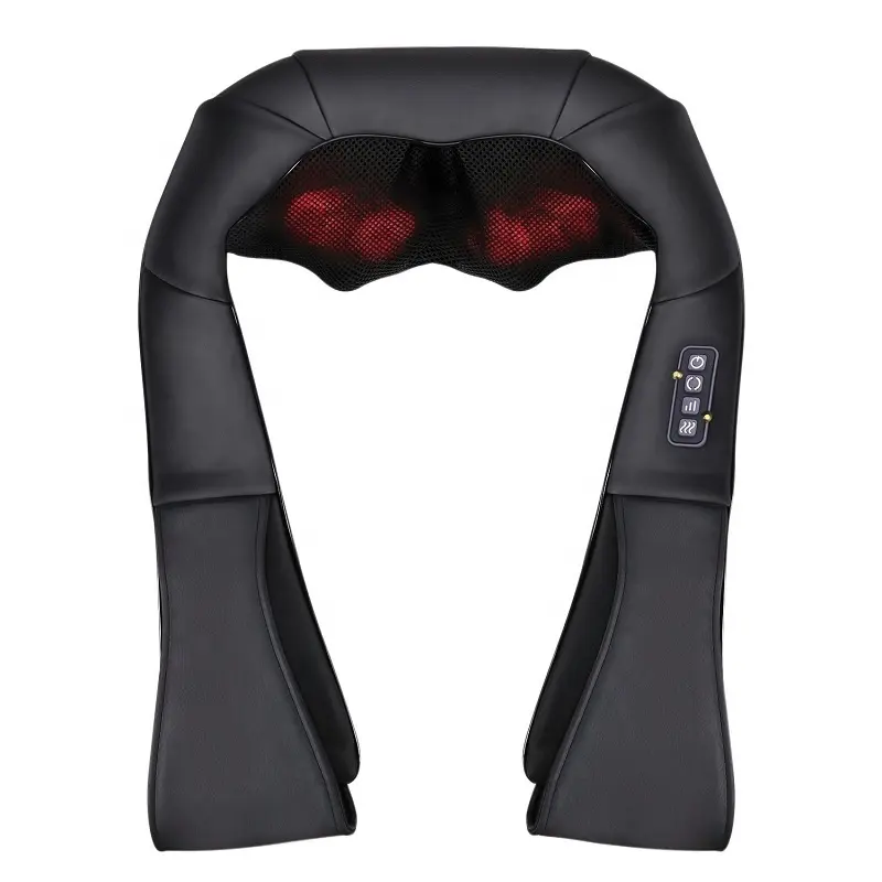 LUYAO 580a 3D masseur shiatsu profond pour le cou et les épaules avec machine de massage par vibration thermique