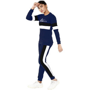 Vêtements de gymnastique et de Fitness pour femmes, survêtement à bloc, couleur bleue, combinaisons de course pour filles - Product Image 1