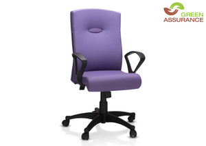 Blue Fabric Mid Back Office Chair - Product Image 3