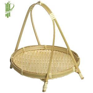 Plateau de service en bambou de haute qualité, plateau à fruits, pour restaurant, plateau de restauration rapide au VIetnam, 2022 - Product Image 2