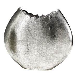 Juego de forma cuadrada grande de 3 floreros únicos en galvanoplastia, florero recortado de oro y plata, jarrones oblongos de plata y oro - Product Image 2