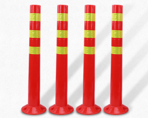 جودة جيدة H75cm PU EVA مرنة تحذير وظيفة الطريق حاجز محدد - Product Image 1