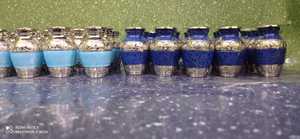 Recuerdo de Fuego Azul, urna de cremación, suministros funerarios, BRASSWORLD, INDIA - Product Image 5