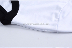 Ensembles d'uniformes de football imprimés par sublimation en gros, personnalisables avec le nom de l'équipe, manches courtes, respirants, 100 % polyester, blanc - Product Image 5