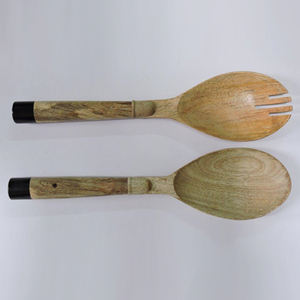 Ustensiles de cuisine en bois attrayants Serveur de salade Outils de salade en résine avec le prix le plus bas Serveur de salade indien meilleur vendeur STAR CRAFTS INDIA - Product Image 4