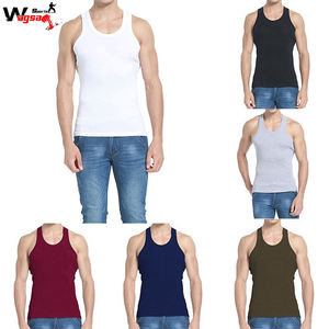 Débardeur de sport pour homme, respirant, écologique, séchage rapide, décontracté, grande taille, 100% coton, haute qualité, vêtements de sport et de fitness - Product Image 5