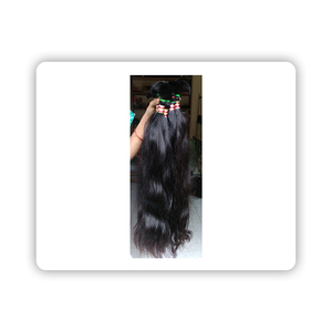 Pelucas de Cabello Humano Virgen Remy de la Mejor Calidad, Cabello Indio de Alta Calidad, Doble Trama a Máquina, 100 Gramos, Directamente de la India - Product Image 1