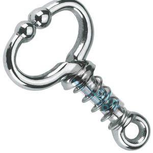 Porte-élastiques à ressort réutilisable en acier inoxydable pour bovins - Instrument vétérinaire durable - Product Image 1