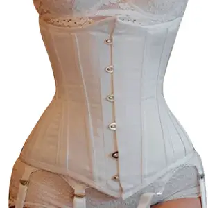 Underbust Steelboned Heavy Duty New Arrival Best Selling Top Trending Customized White Cotton Bridal Corset Vendors