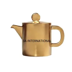 手工装饰奥斯曼壶土耳其咖啡服务器壶阿拉伯设计茶壶金属咖啡壶批发价