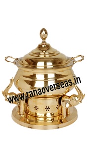 Giá tốt nhất bán buôn Brass chafing món ăn thương mại thực phẩm ấm phục vụ món ăn cho khách sạn & nhà hàng Nguồn cung cấp - Product Image 2