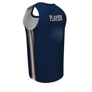 Uniforme de baloncesto personalizado para hombre, bajo pedido, logotipo personalizado, material de poliéster de alta calidad, precio barato - Product Image 2