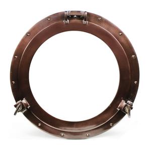 Ojo de buey de latón de forma redonda elegante clásico hecho a mano oro brillante venta al por mayor ojo de buey náutico ojo de buey de Metal de lujo indio - Product Image 4