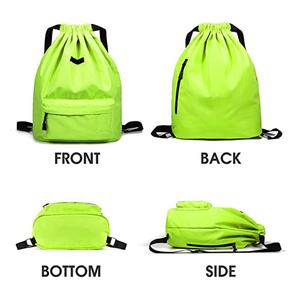 Sac à dos pour hommes et femmes, de bonne qualité, pour Gym, Sport, avec cordon, disponible en plusieurs couleurs, vente en gros, nouvelle collection - Product Image 2