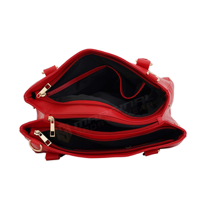 Bolso de cuero con logotipo personalizado para mujer, bolsa de hombro de viaje de gran capacidad, venta al por mayor - Product Image 6