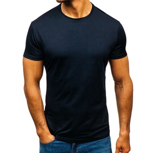 Camiseta negra de algodón 100% de alta calidad para hombre, camiseta barata de Pakistán al por mayor - Product Image 3