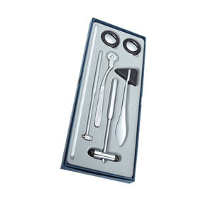 Juego de instrumentos médicos para adultos, martillo lógico, incluye Pinwheel de Wartenburg, Babinski ,Taylor, martillo bucal de UAMED quirúrgico - Product Image 3