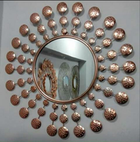 Decoración de pared para sala de estar, piezas de exhibición para el hogar, hierro fundido de Metal, Color personalizado, 500 Uds.
