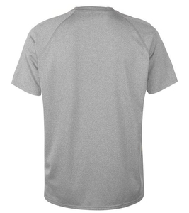 T-Shirt Homme 100% Polyester Mélange Décontracté Gym Workout Manches Courtes Broderie Personnalisée Coupe Légère Surdimensionné Vente en Gros - Product Image 2