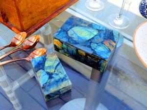 กล่องเก็บเครื่องประดับพลอยลาบราโดไรต์ กล่องโชว์หินตกแต่ง ของขวัญ |    ผู้จัดจำหน่ายสินค้าขายส่งจำนวนมาก - Product Image 2