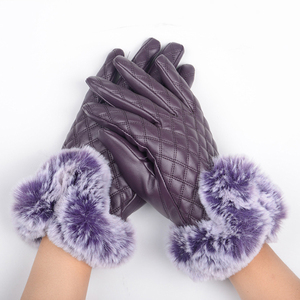 Guantes de moda de cuero de dedo completo hechos a medida 2024, modelos únicos, logotipo propio, pantalla táctil Compatible para viajes informales de invierno - Product Image 5