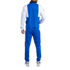 Survêtement à bloc pour hommes, en tissu polaire, de couleur bleu et blanc, Sweat-shirt, Jogging, entraînement, sport, pour garçons - Product Image 4