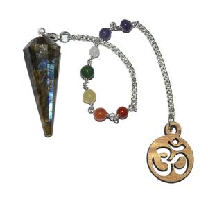 Perlas de Ágata de 12 Facetas para Chakras, Piedras Preciosas Talladas y Grabadas para Feng Shui, Decoración del Hogar, Péndulos del Amor - Product Image 1