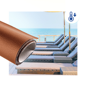 Getting Cooler Polyvinyl Chloride PVC Outdoor Sofa Synthetic Leather