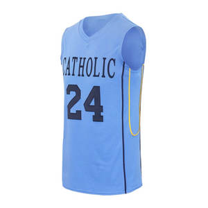 Maillot de basket-ball imprimé par Sublimation, haute qualité, uniformes de nouveau Design personnalisé, écran imprimé - Product Image 2