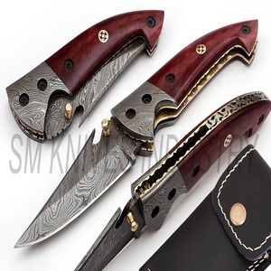 ที่กำหนดเองที่ทำด้วยมือที่สวยงามซับล็อคมีดพับบิดรูปแบบ (Smk1269) - Product Image 2