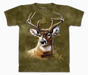 T-shirt de chasse imprimé jungle en coton, T-shirt de chasse camouflage à manches longues, T-shirt de chasse imprimé camouflage en coton - Product Image 4