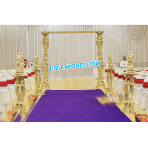 Pilares de madera para puerta y pasarela de boda, decoración de puerta de entrada, novedad - Product Image 1